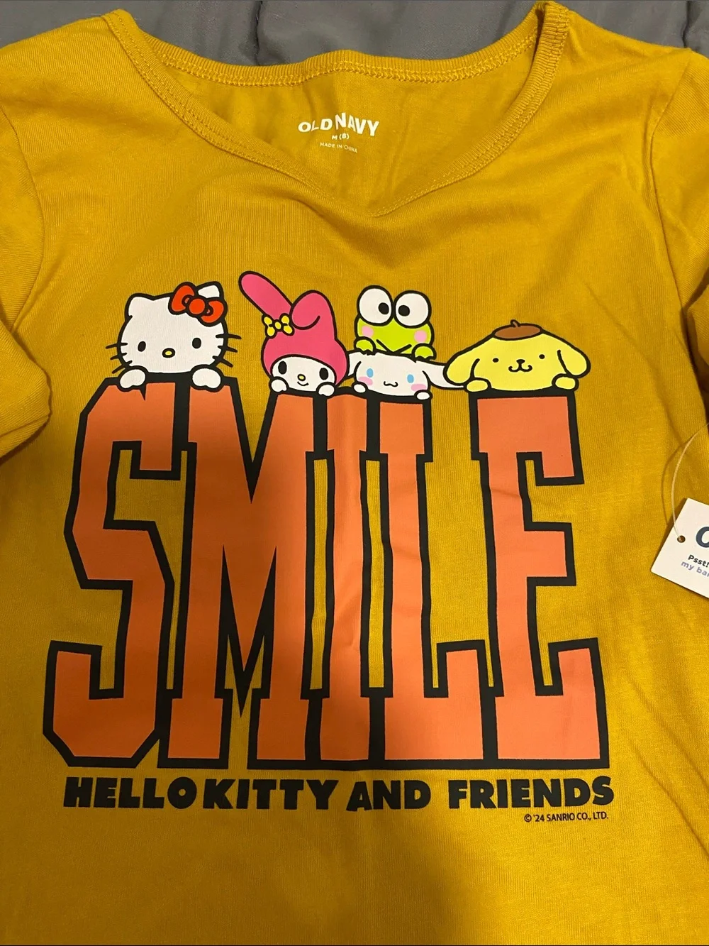 Old Navy casual smile soft
